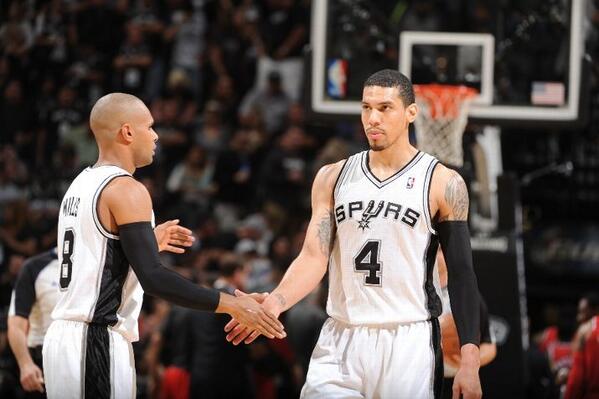 Patty Mills and Danny Green