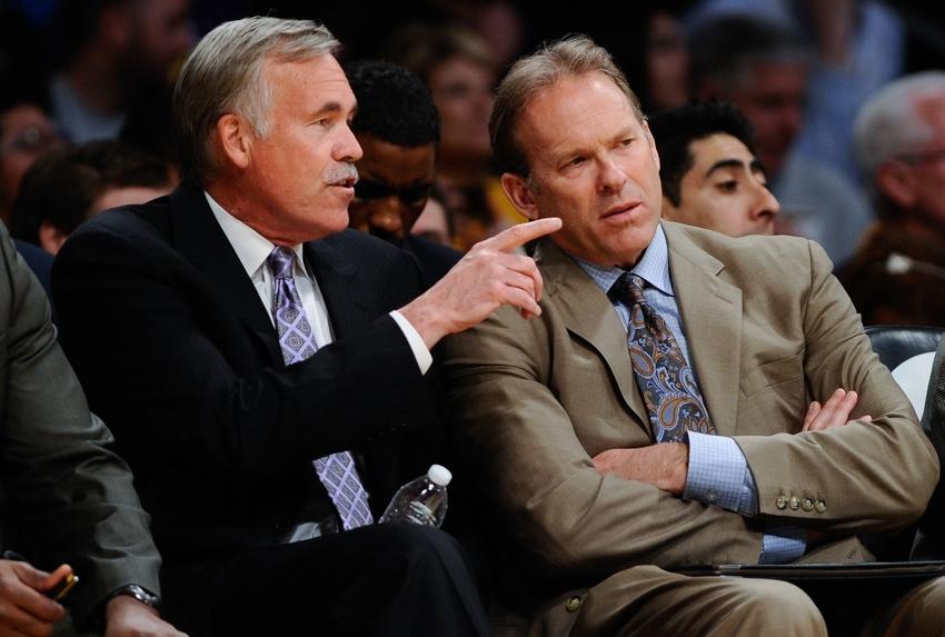 Mike D'Antoni and Kurt Rambis