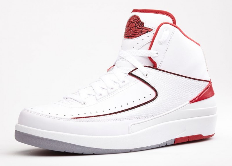 Air Jordan 2 Retro White Varsity Red Foot Locker Release Details