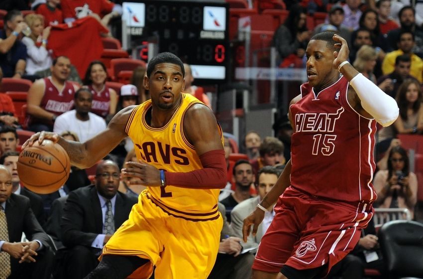 Kyrie Irving and Mario Chalmers