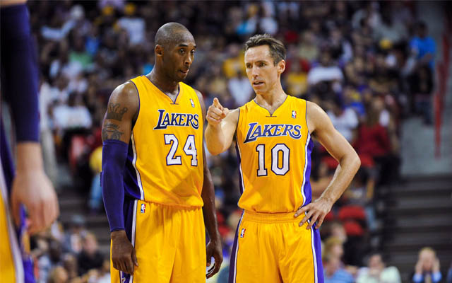 Kobe Bryant and Steve Nash