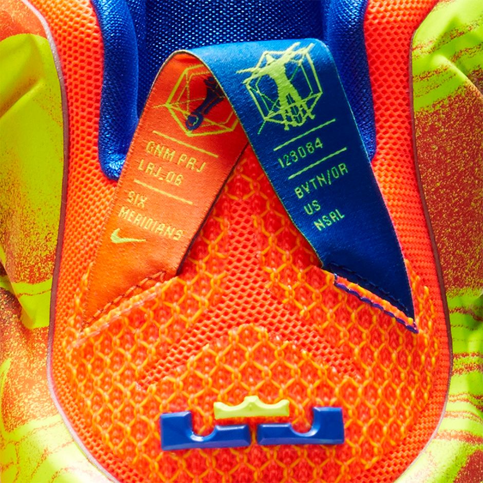 Nike LeBron 12 'Six Meridians'