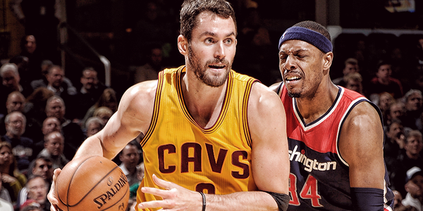 Kevin Love and Paul Pierce