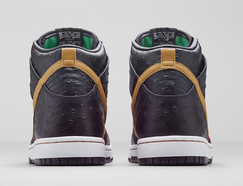 Nike Dunk CMFT Premium 'Black Ostrich'