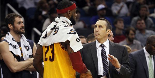 LeBron James and David Blatt