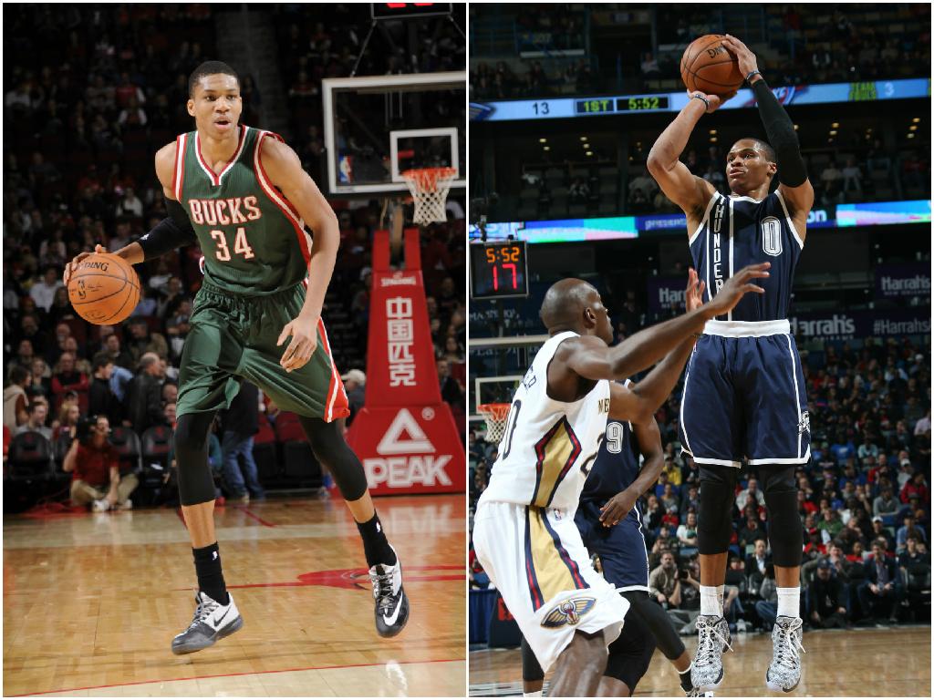 NBA / Giannis Antetokounmpo / Russell Westbrook
