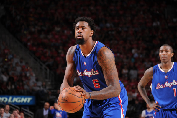 DeAndre Jordan. Forever trying.