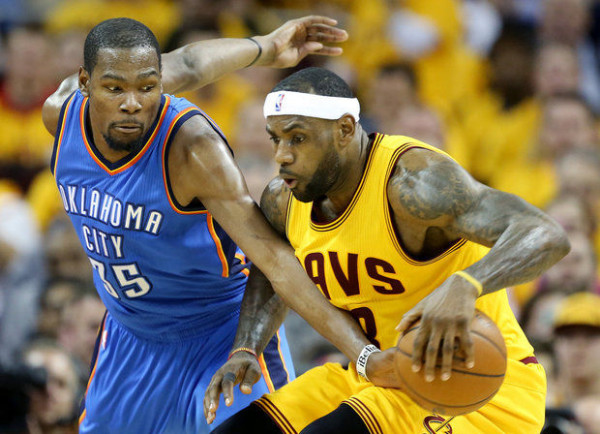 LeBron James and Kevin Durant
