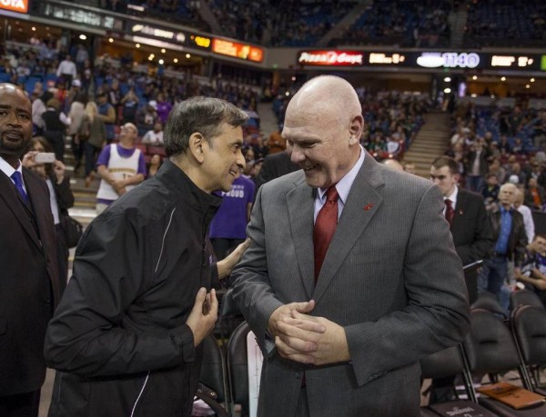 Vivek Ranadive & George Karl