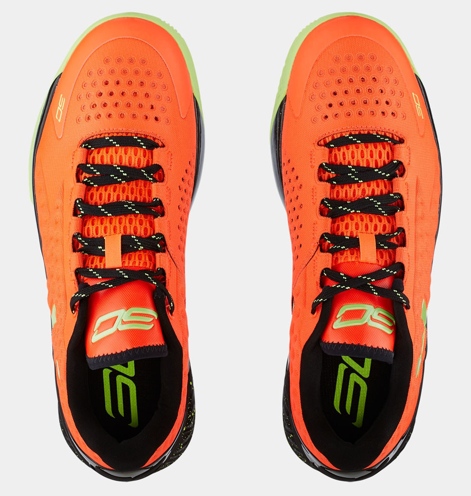 under-armour-curry-one-low-orange-black-green-3