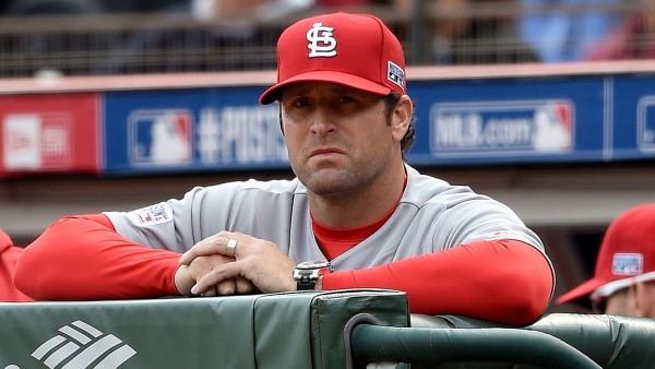 SAN FRANCISCO, CA - OCTOBER 14:  Manager Mike Matheny #22 of the St. Louis Cardinals looks on while taking on the San Francisco Giants in Game Three of the National League Championship Series at AT&T Park on October 14, 2014 in San Francisco, California.  (Photo by Thearon W. Henderson/Getty Images)