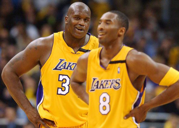 Shaquille O'Neal and Kobe Bryant