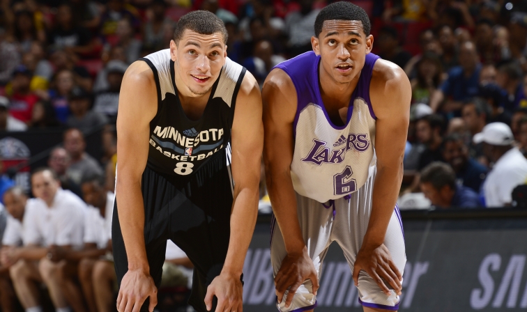 Zach LaVine and Jordan Clarkson