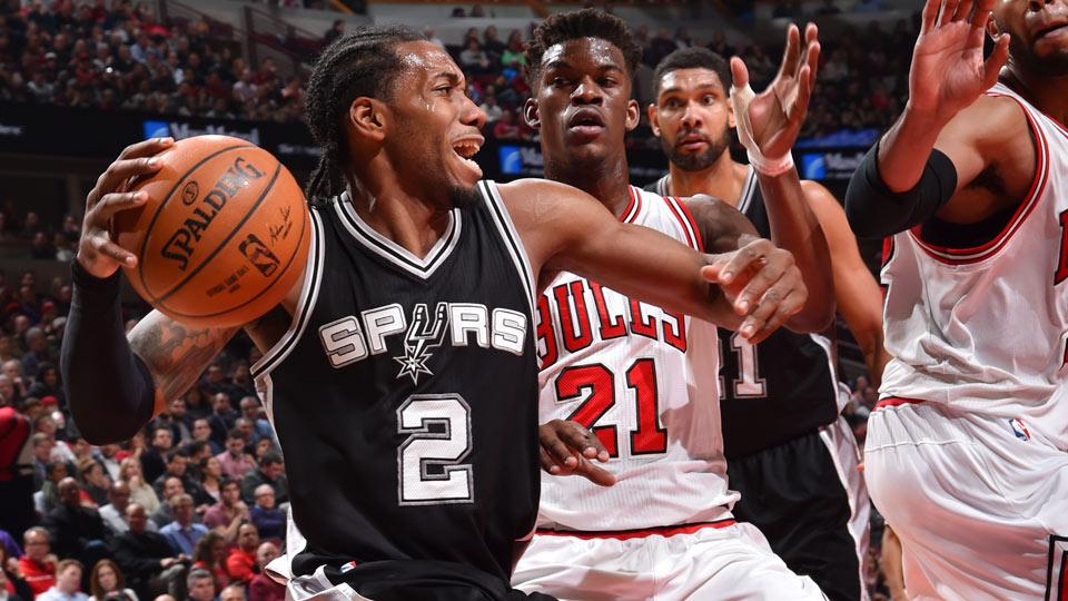 Kawhi Leonard and Jimmy Butler