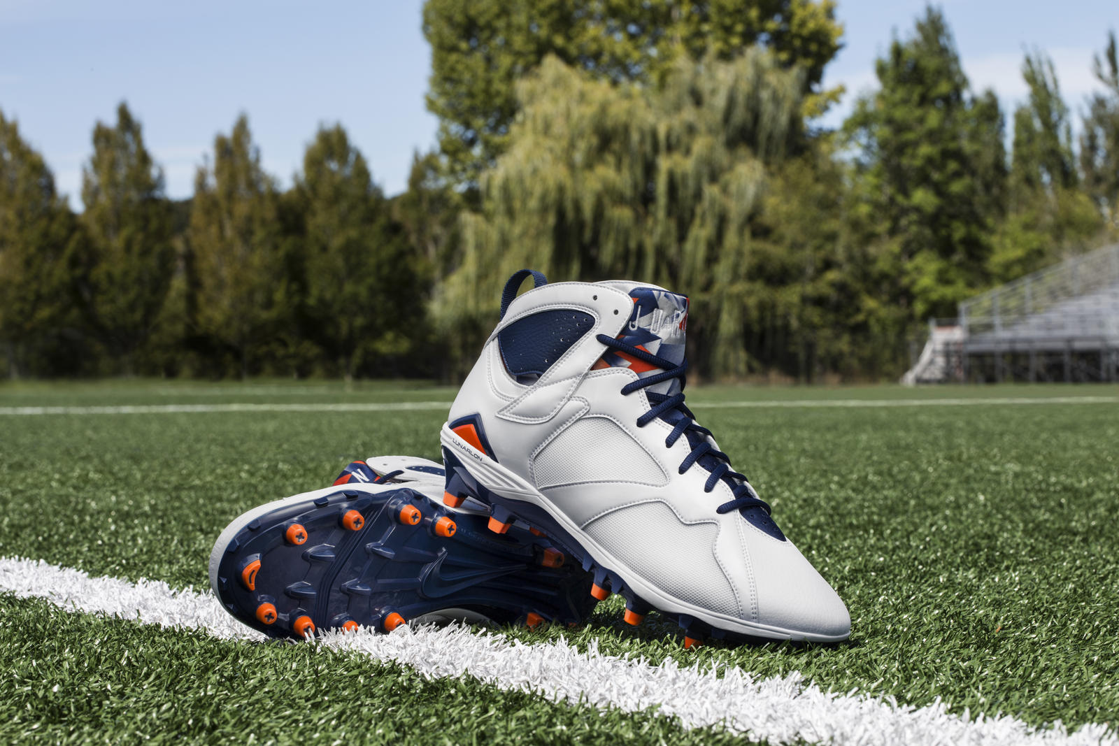 Jordan retro 7 cleats sales