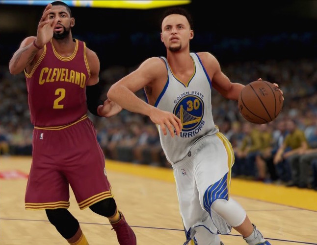 Kyrie Irving and Stephen Curry