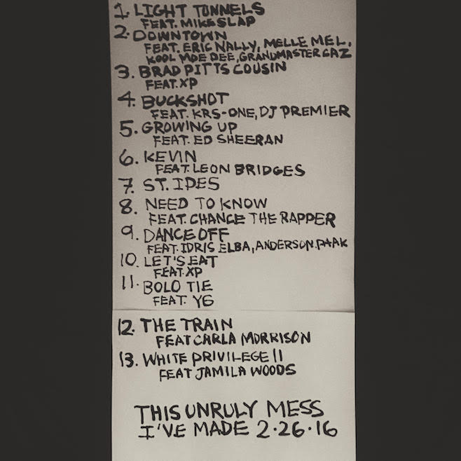 macklemore-hand-written-tracklist