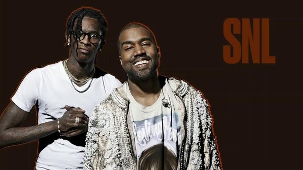 Kanye West Young Thug SNL