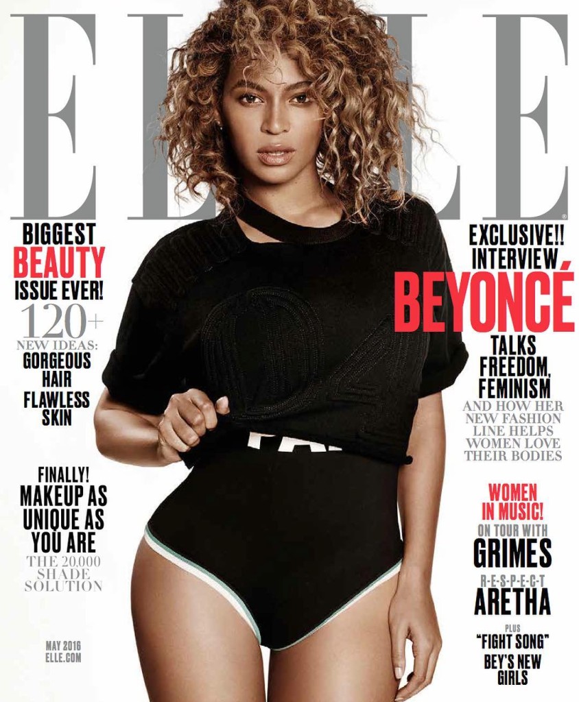 Beyonce Elle Magazine