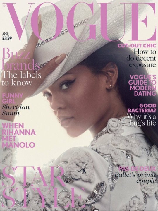 Rihanna British Vogue Cover