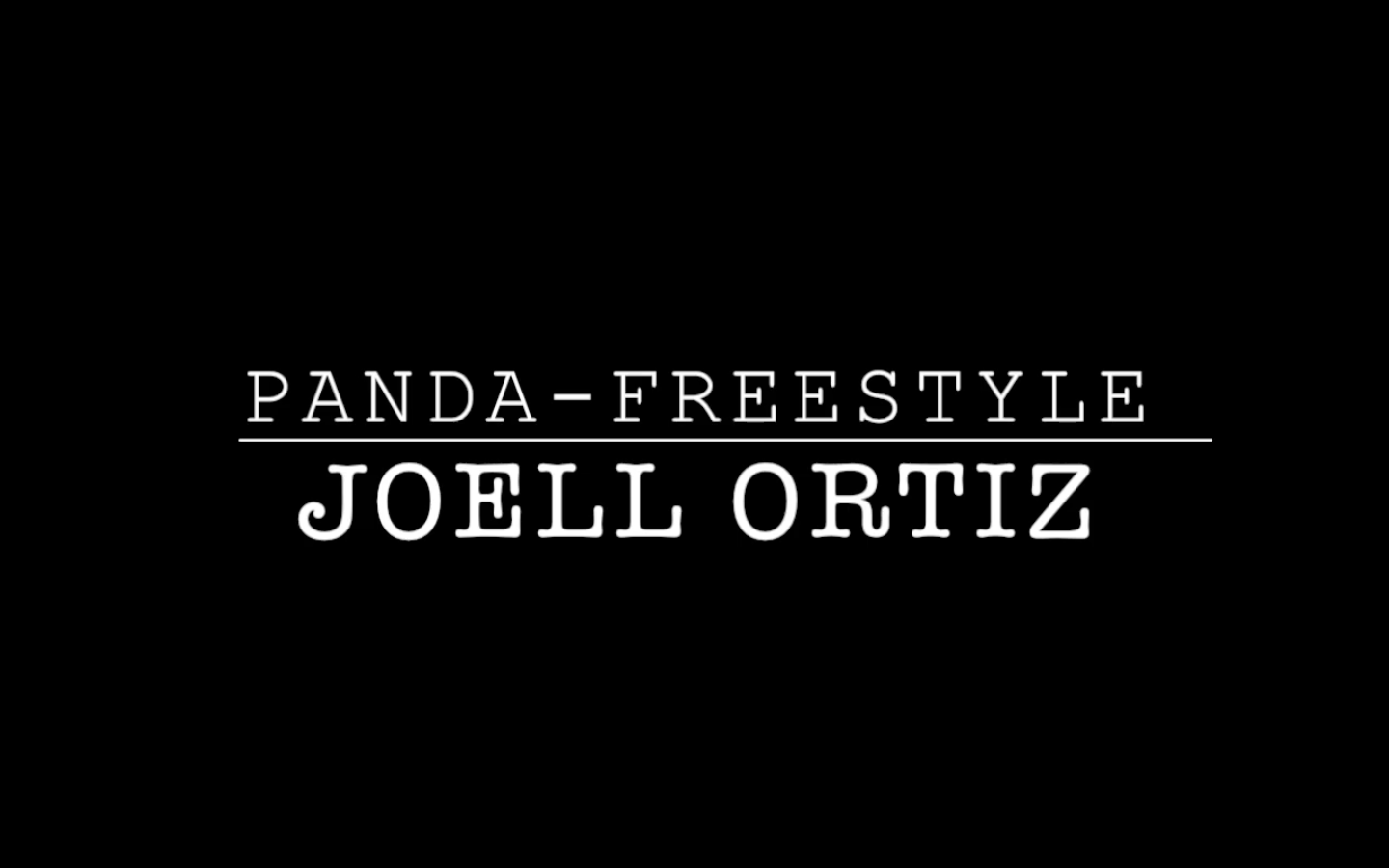 Panda Freestyle