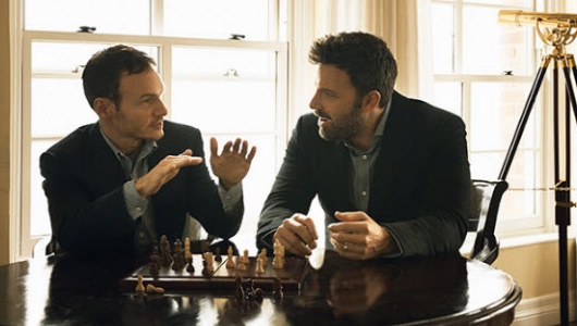 Chris Terrio and Ben Affleck