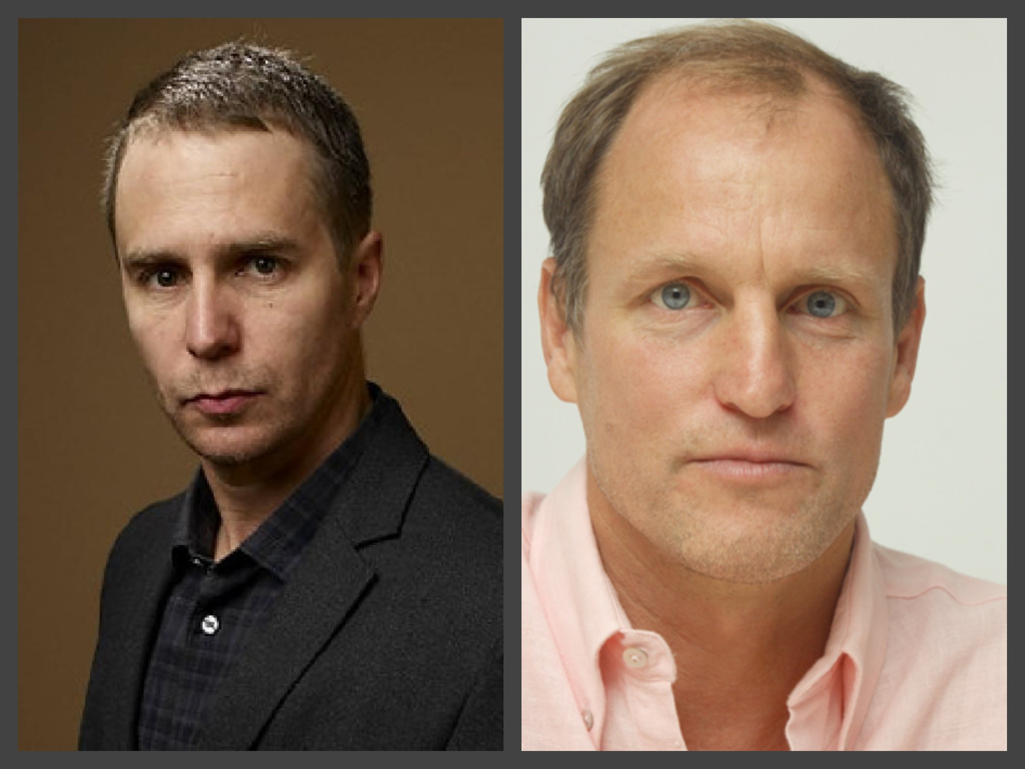 Sam Rockwell and Woody Harrelson