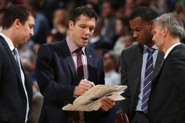 Luke Walton joins the Lakers with the potential to become a great coach in the NBA. Image: Getty Images