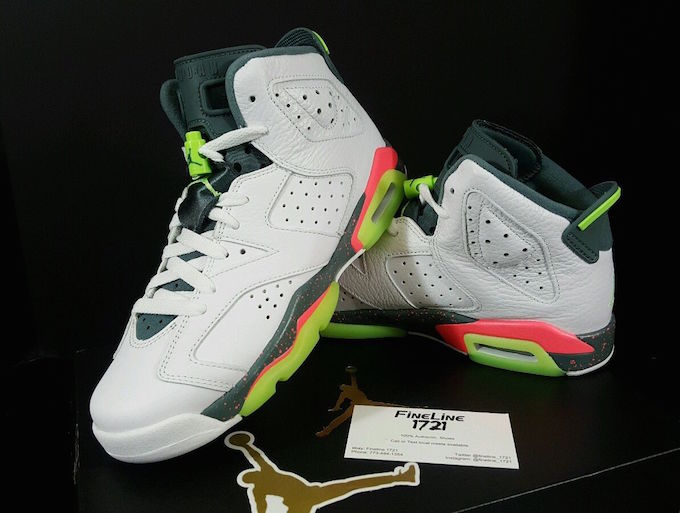 air-jordan-6-mango-white-ghost-green