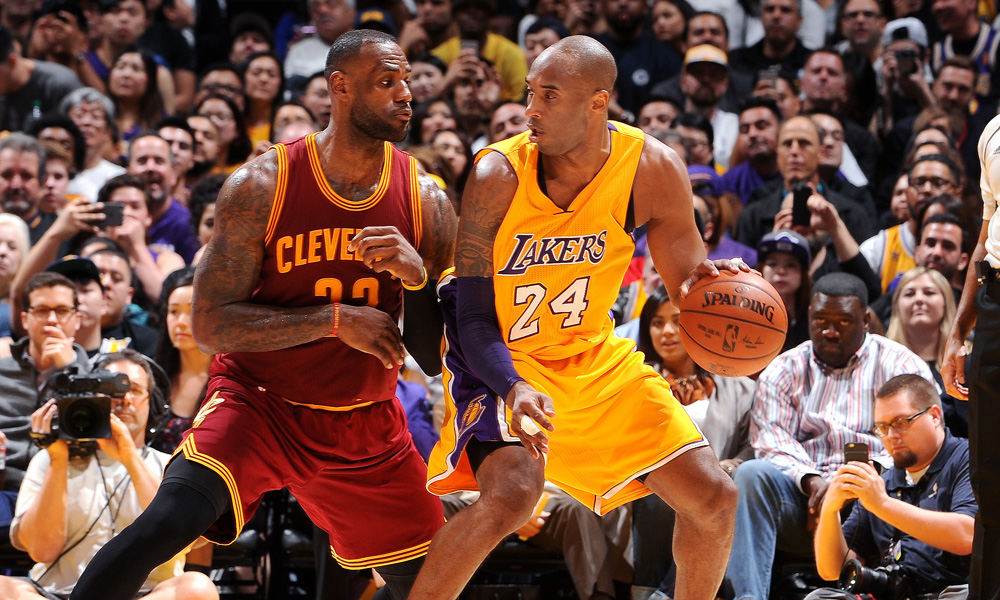 Kobe Bryant and LeBron James