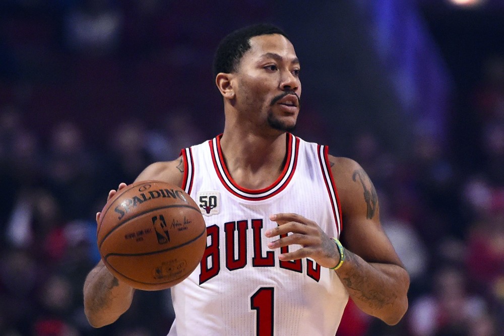 Derrick Rose - MIKE DINOVO/USA TODAY SPORTS