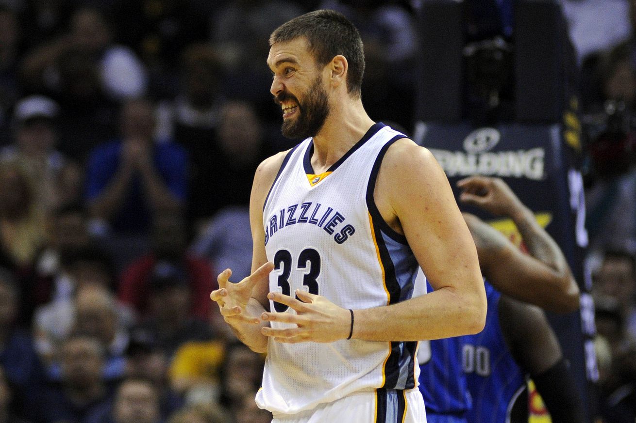 Marc Gasol - Justin Ford/USA TODAY Sports