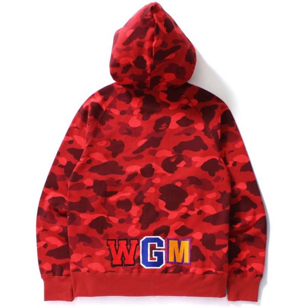 BAPE Color Camo Shark Full Zip Hoodie