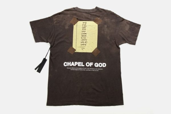 Fear of God x Chapel NYC: Chapel of God