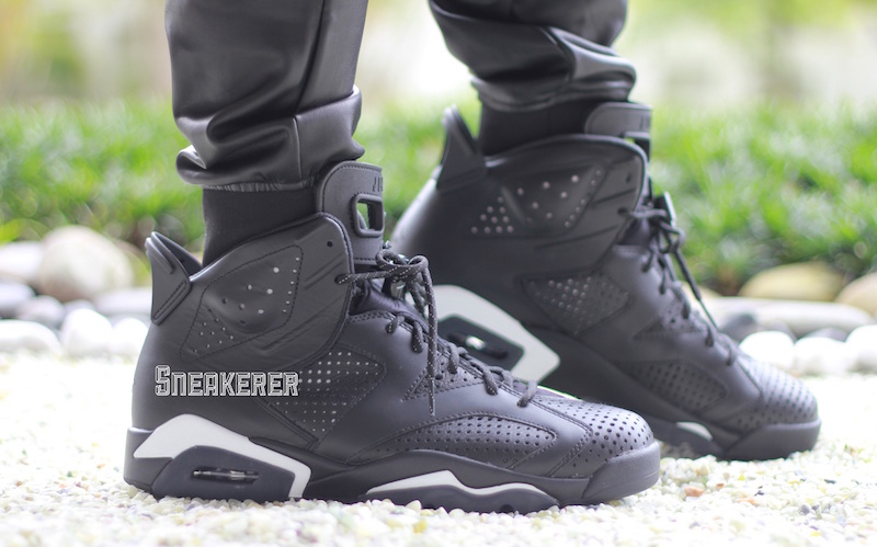 black cat 13s on feet