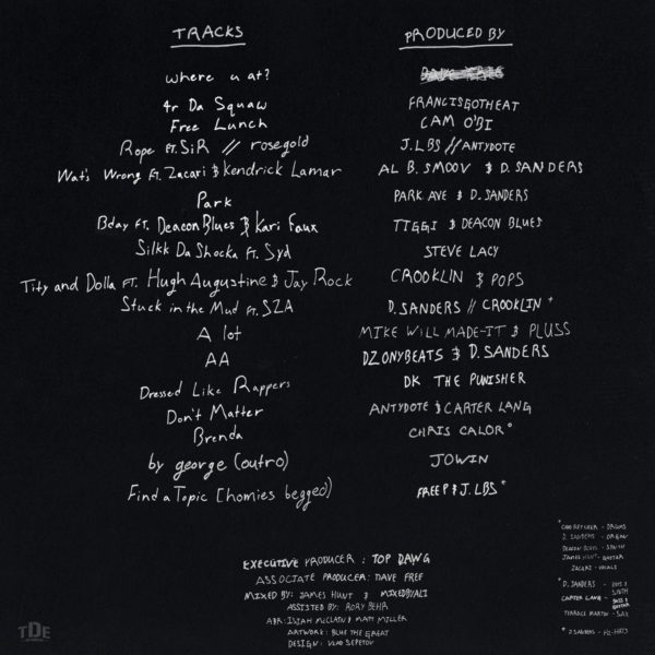 Isaiah-Rashad-The-Suns-Tirade-Tracklist