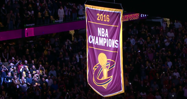 Cavs ring ceremony