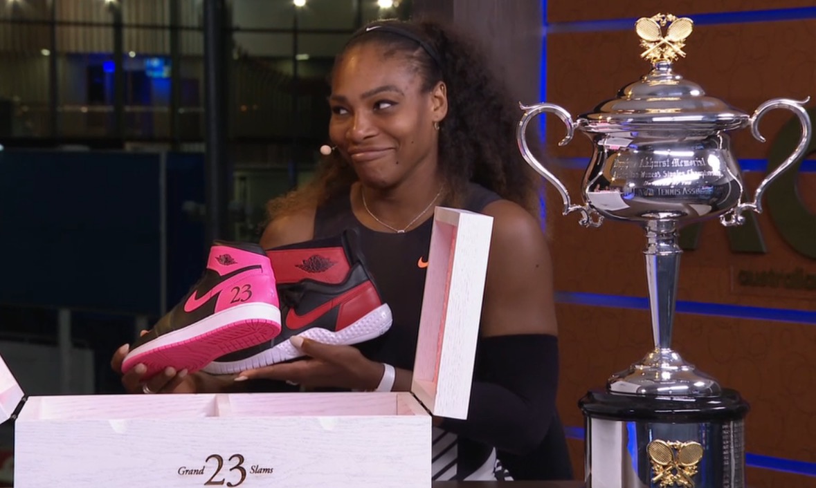 Serena Williams Air Jordan I Michael Jordan