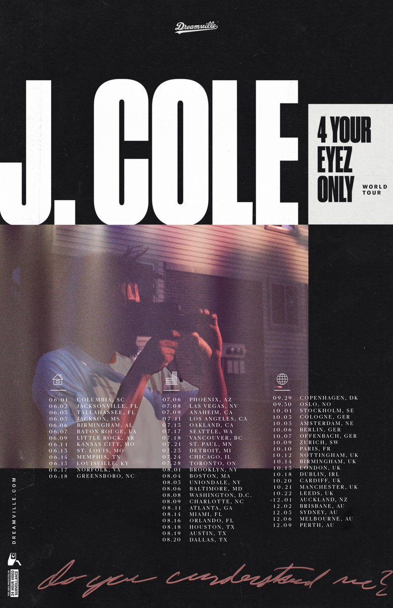 4 Your Eyes Only World Tour Dates