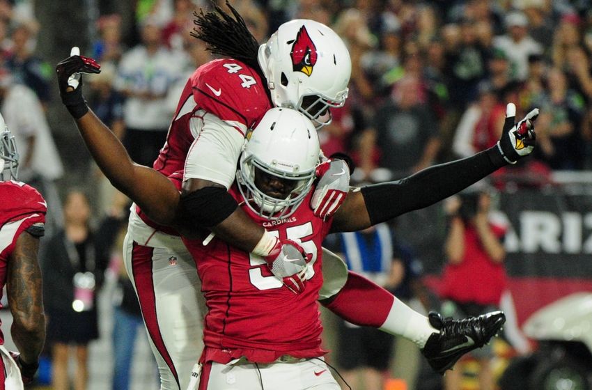 Chandler Jones and Markus Golden