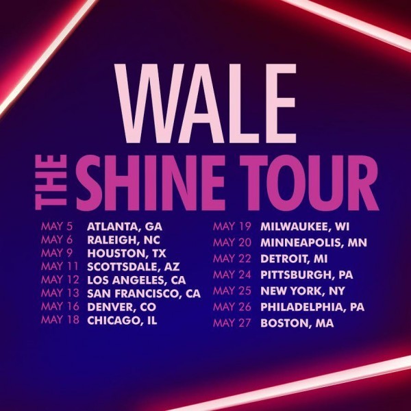 Wale The Shine Tour Dates