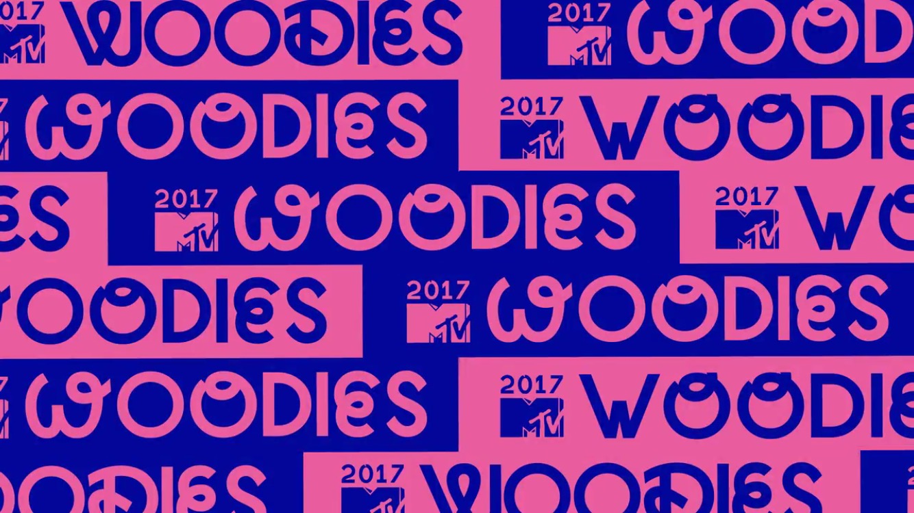 2017 MTV Woodies Logo