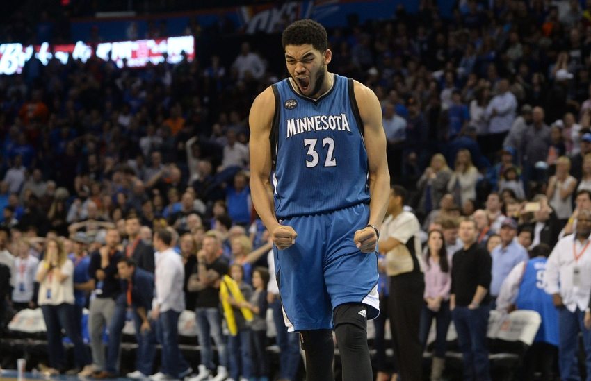 Karl-Anthony Towns wants to be the best player in the league.