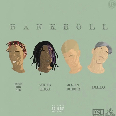 Diplo Bank Roll Justin Bieber Young Thug Rich The Kid