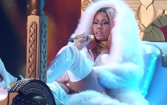 Nicki MInaj NBA Awards Performance