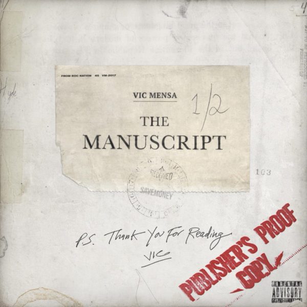 Vic Mensa The Manuscript Cover