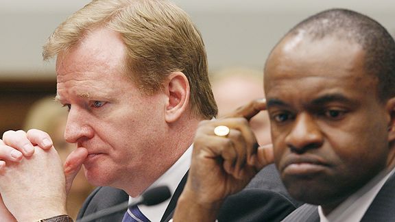 DeMaurice Smith and Roger Goodell