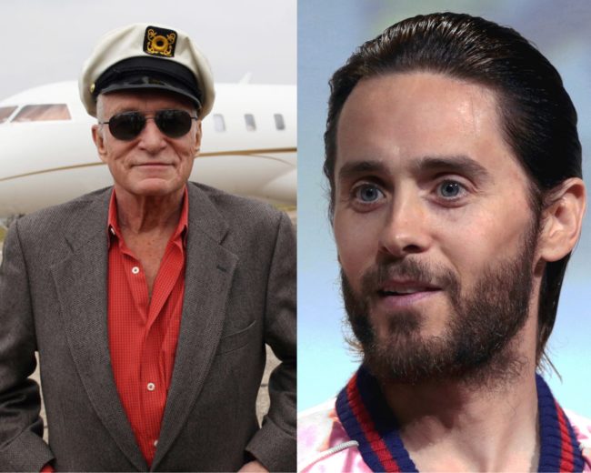 hugh hefner jared leto biopic