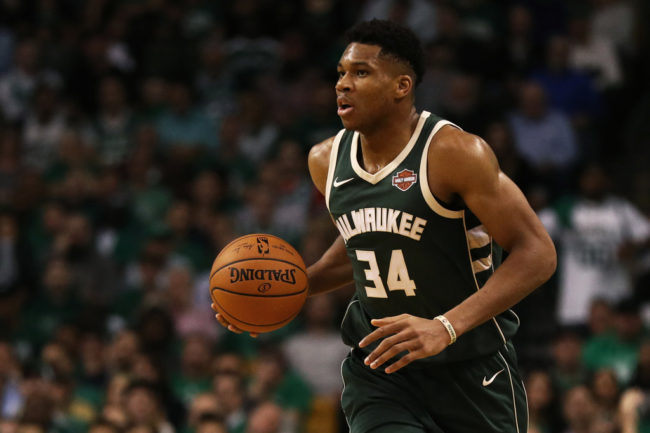 Giannis Antetokounmpo Milwaukee Bucks