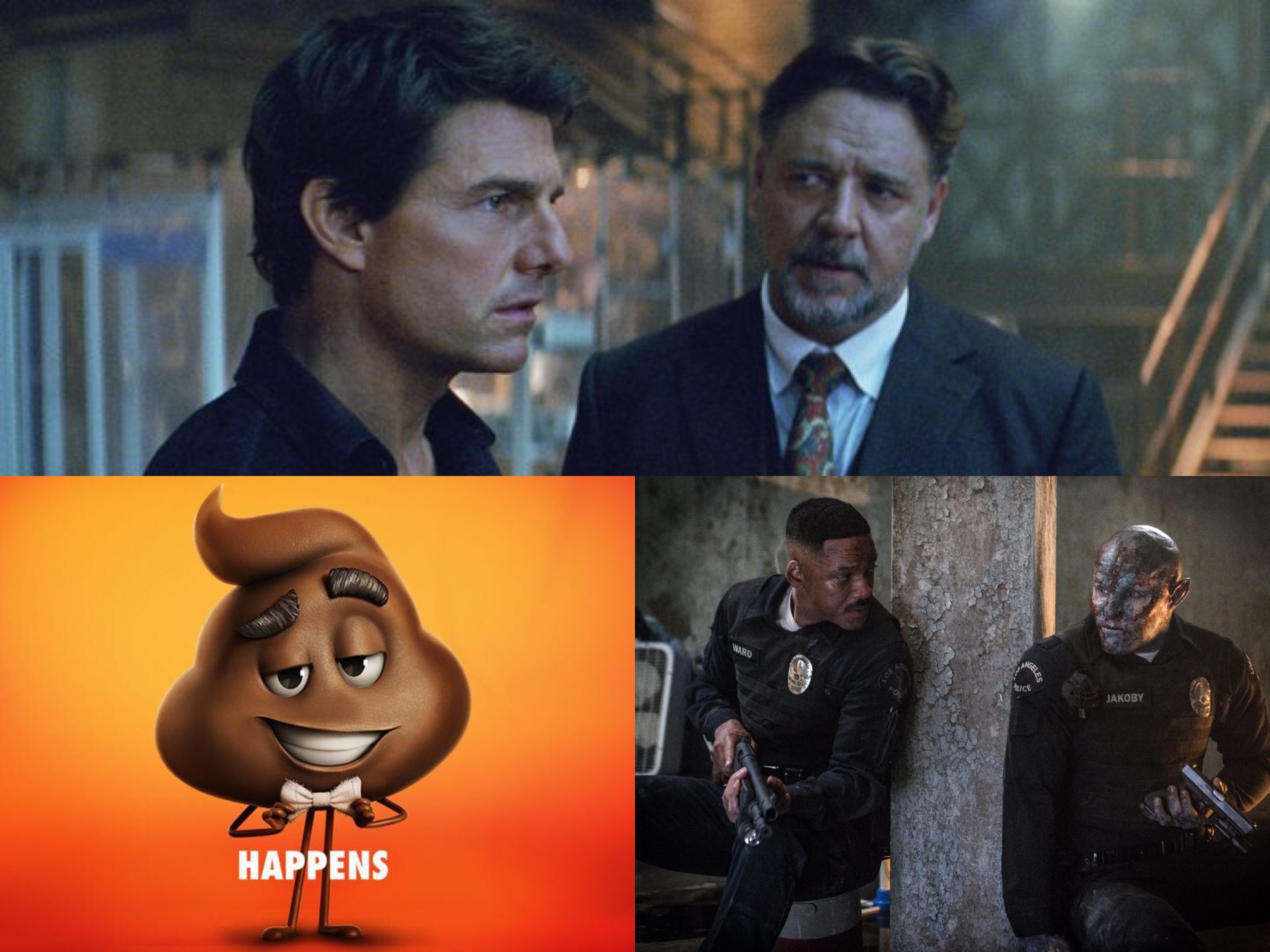 bright emoji movie the mummy